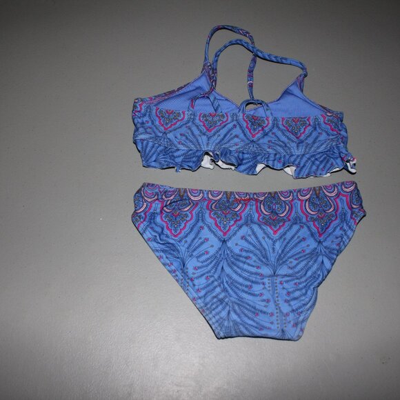 Blue 2 Pcs O'neill Bathing Suit Size 7/8 - Picture 5 of 10